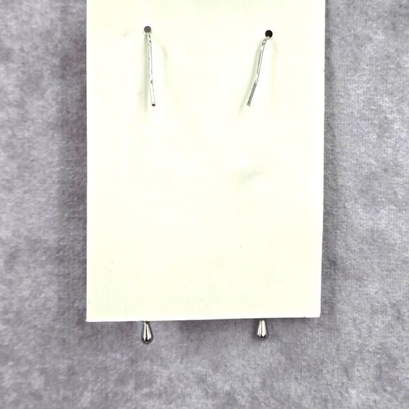 Silver Blue Circle Drop Boho Dangle Hook Fashion Jewelry Earrings Retro JB2-42 - Picture 2 of 3